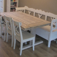 tafel 3 met ingelegd blad