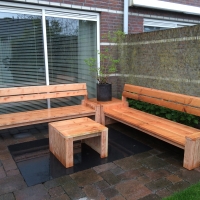 loungeset van douglashout